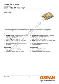 LE UW S2W-PXQX-7P7R Datasheet Cover