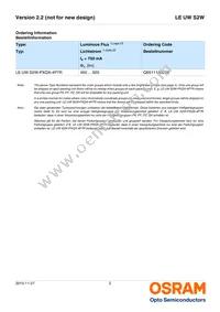 LE UW S2W-PXQX-7P7R Datasheet Page 2