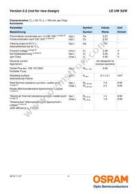 LE UW S2W-PXQX-7P7R Datasheet Page 4