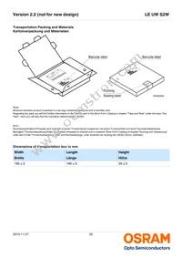 LE UW S2W-PXQX-7P7R Datasheet Page 22