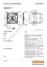 LE UW U1A2 01-6P5Q-EBVF68EBZB6 Datasheet Page 12