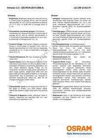 LE UW U1A2 01-6P5Q-EBVF68EBZB6 Datasheet Page 18