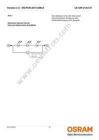 LE UW U1A3 01-6Q6R-EBVF68EBZB6 Datasheet Page 13