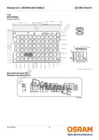 LE UW U1A3 01-6Q6R-EBVF68EBZB6 Datasheet Page 14