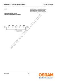 LE UW U1A5 01-6R6S-EBVF68EBZB68 Datasheet Page 13