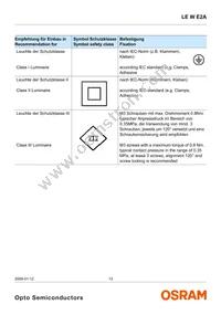 LE W E2A-LZNY-6K8L Datasheet Page 13