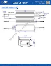 LE200S70CD Datasheet Page 3