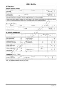 LE24162LBXA-SH Datasheet Page 3