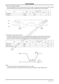 LE24162LBXA-SH Datasheet Page 10