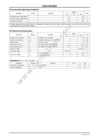 LE24163LBXA-SH Datasheet Page 2