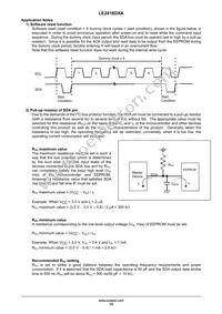 LE2416DXATBG Datasheet Page 14