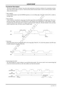 LE24512AQF-AH Datasheet Page 6