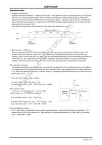 LE24512AQF-AH Datasheet Page 12