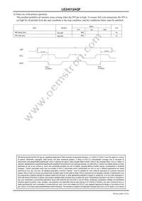 LE24512AQF-AH Datasheet Page 14