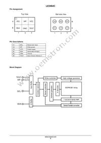 LE2464CXATBG Datasheet Page 5