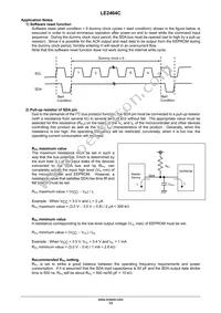 LE2464CXATBG Datasheet Page 13