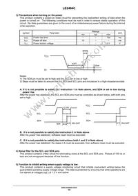 LE2464CXATBG Datasheet Page 14