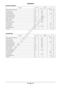 LE2464DXATBG Datasheet Page 3