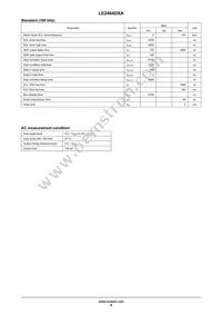 LE2464DXATBG Datasheet Page 4