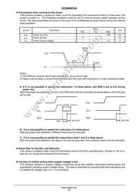 LE2464DXATBG Datasheet Page 15