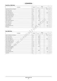 LE2464RDXATDG Datasheet Page 3