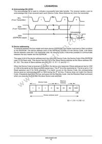 LE2464RDXATDG Datasheet Page 9