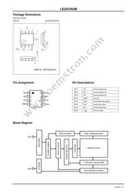 LE24C082M-TLM-E Datasheet Page 2