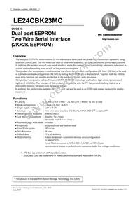 LE24CBK23MC-AH Datasheet Cover