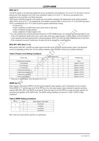 LE25FU406BMB-TLM-H Datasheet Page 9