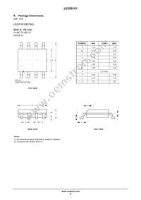 LE25S161PCTXG Datasheet Page 4