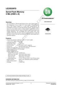 LE25S20FD-AH Datasheet Cover