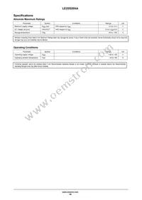 LE25S20XATAG Datasheet Page 16