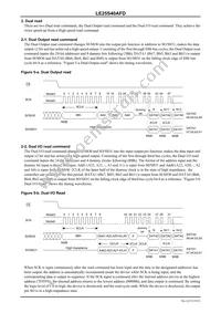 LE25S40AFDTWG Datasheet Page 9