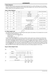 LE25S40AFDTWG Datasheet Page 10