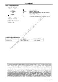 LE25S40AFDTWG Datasheet Page 23