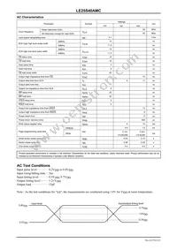 LE25S40AMCTWG Datasheet Page 3