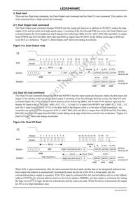 LE25S40AMCTWG Datasheet Page 9