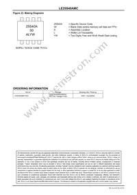 LE25S40AMCTWG Datasheet Page 23