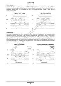 LE25S40MB-AH Datasheet Page 10