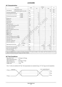 LE25S40MB-AH Datasheet Page 17