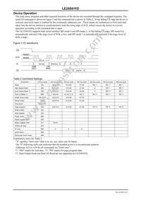 LE25S81FDTWG Datasheet Page 6