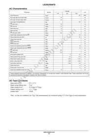 LE25U20AFD-AH Datasheet Page 17