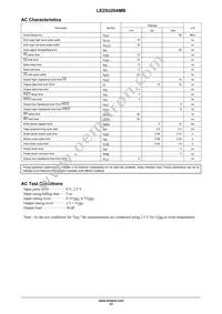 LE25U20AMB-AH Datasheet Page 17