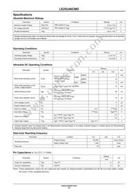 LE25U40CMDTWG Datasheet Page 17