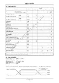 LE25U40CMDTWG Datasheet Page 18