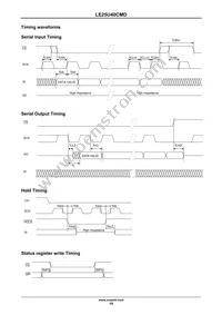 LE25U40CMDTWG Datasheet Page 19