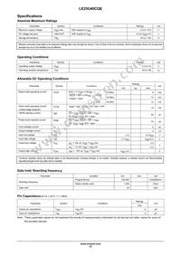 LE25U40CQE-AH Datasheet Page 17