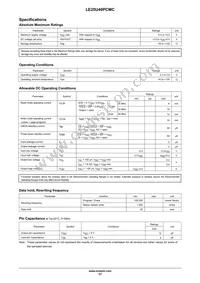 LE25U40PCMC-AH Datasheet Page 17