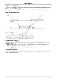 LE25U81AQETXG Datasheet Page 15