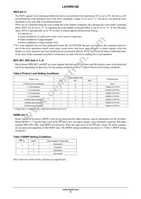LE25W81QES00-AH-1 Datasheet Page 9